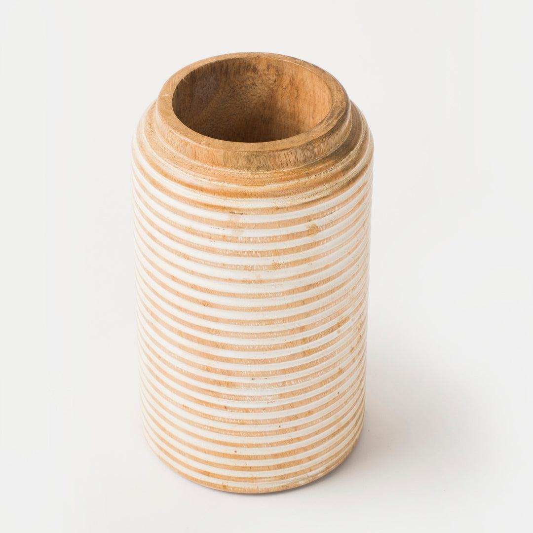 Etchra Vase - Rustic White