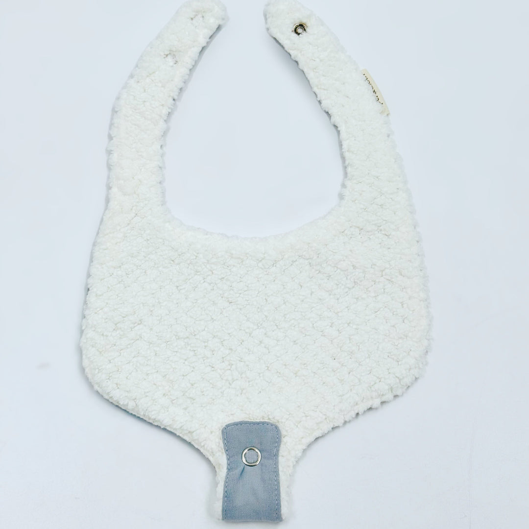 Pacifier Bib-Morning Fog