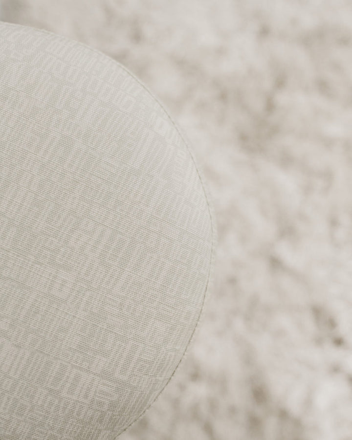 Leucadia in Eleuthera Small Round Ottoman