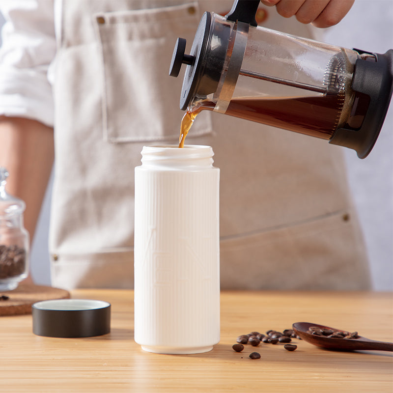 Liven Ceramic Double- Wall Water Bottle