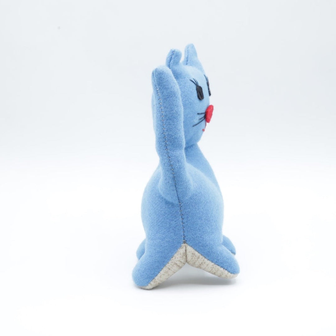 Plush Cat- Blue