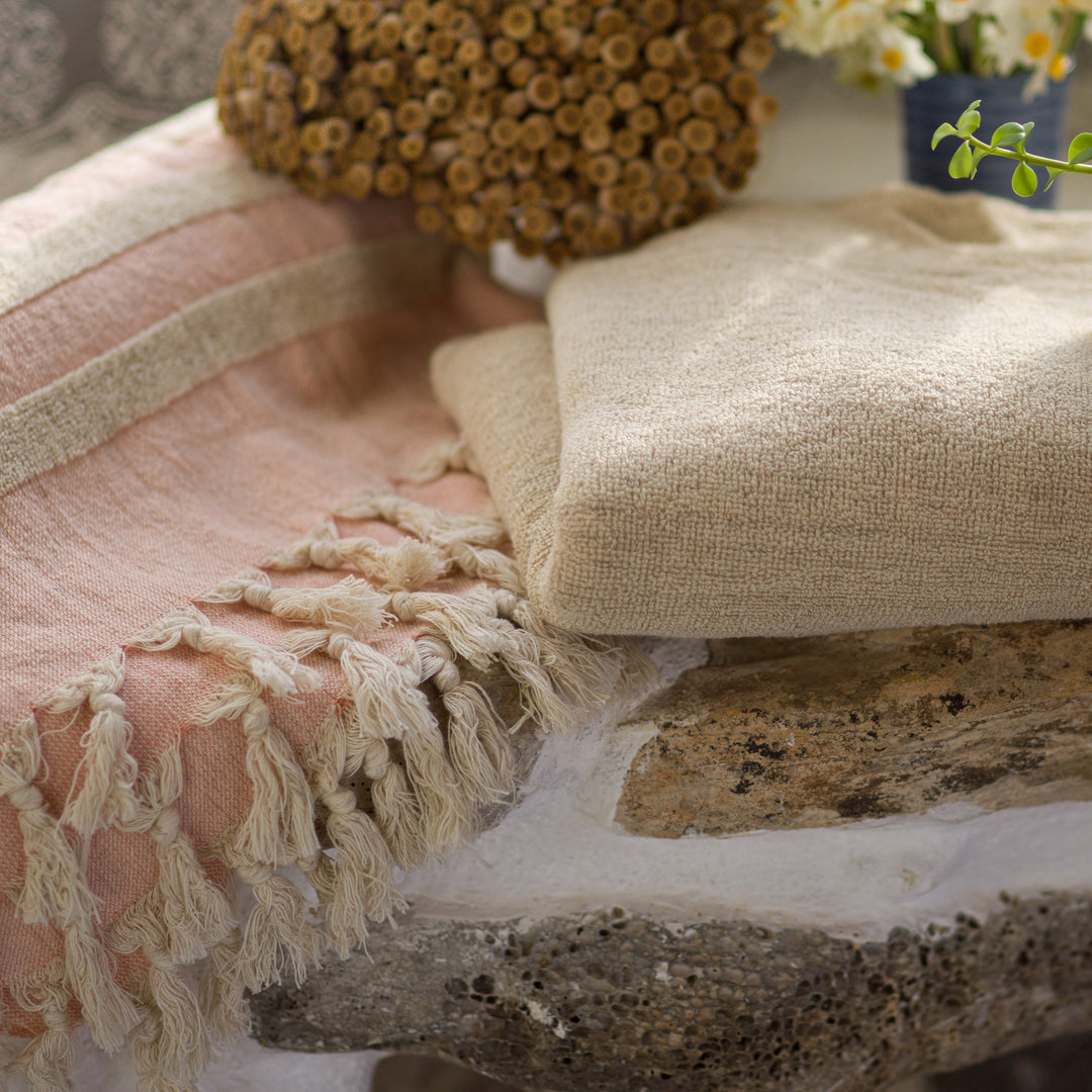 Linen Terry Bath Towel