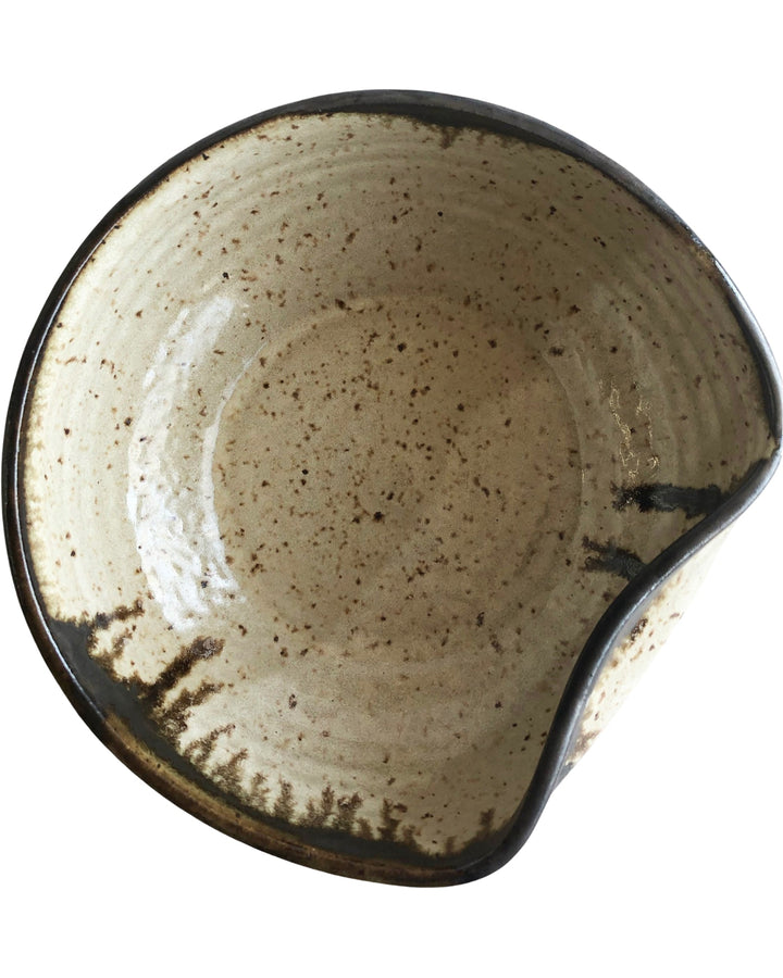 Luna Serving Bowl with Handle Rest