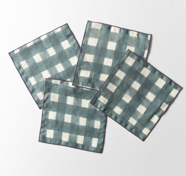 Blue Cocktail Napkins