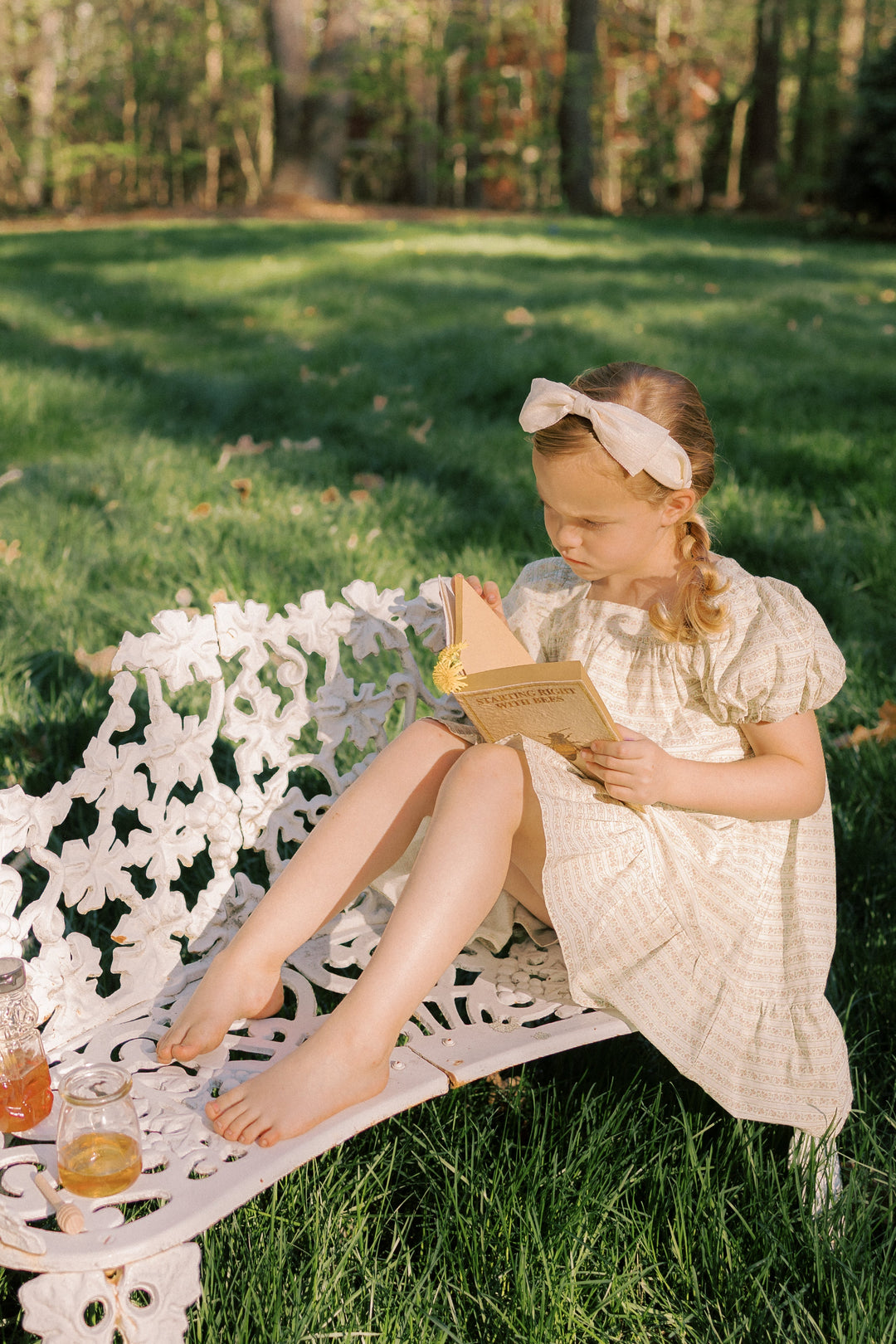 The Weekend Dress-Blush Vine Stripe
