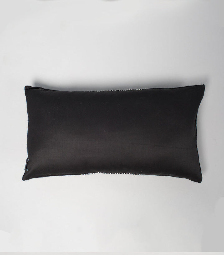 Diamante Lumbar Pillow - Black