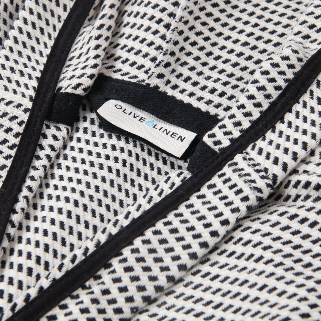 Pixel Turkish Towel Robe