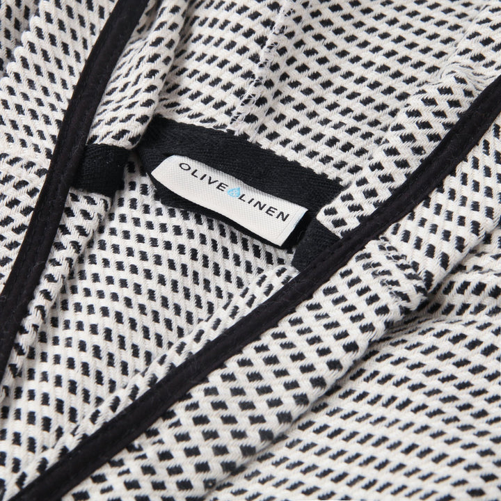 Pixel Turkish Towel Robe