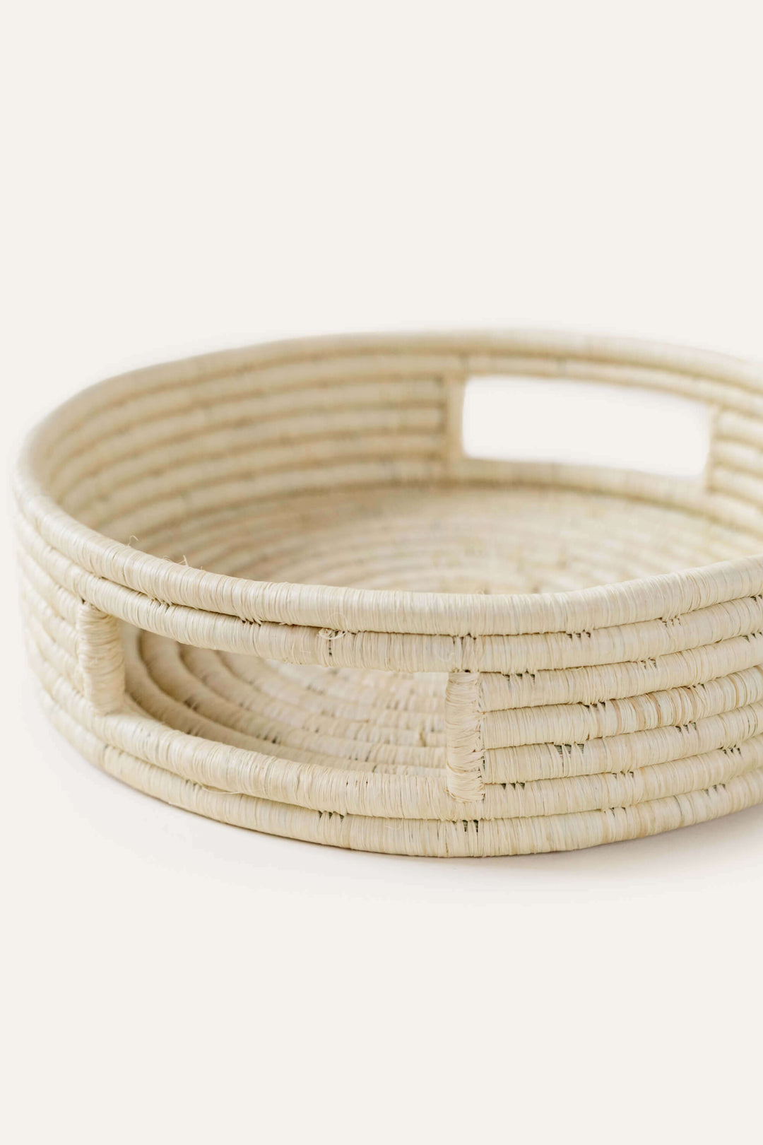 Small Woven Tray Raffia