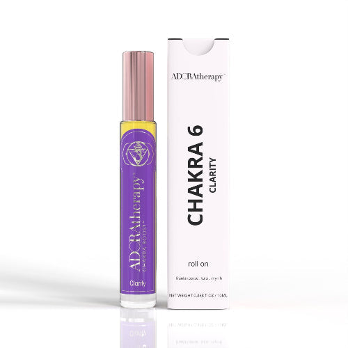 Chakra 6 Clarity Roll On Perfume Oil by Auratherapy