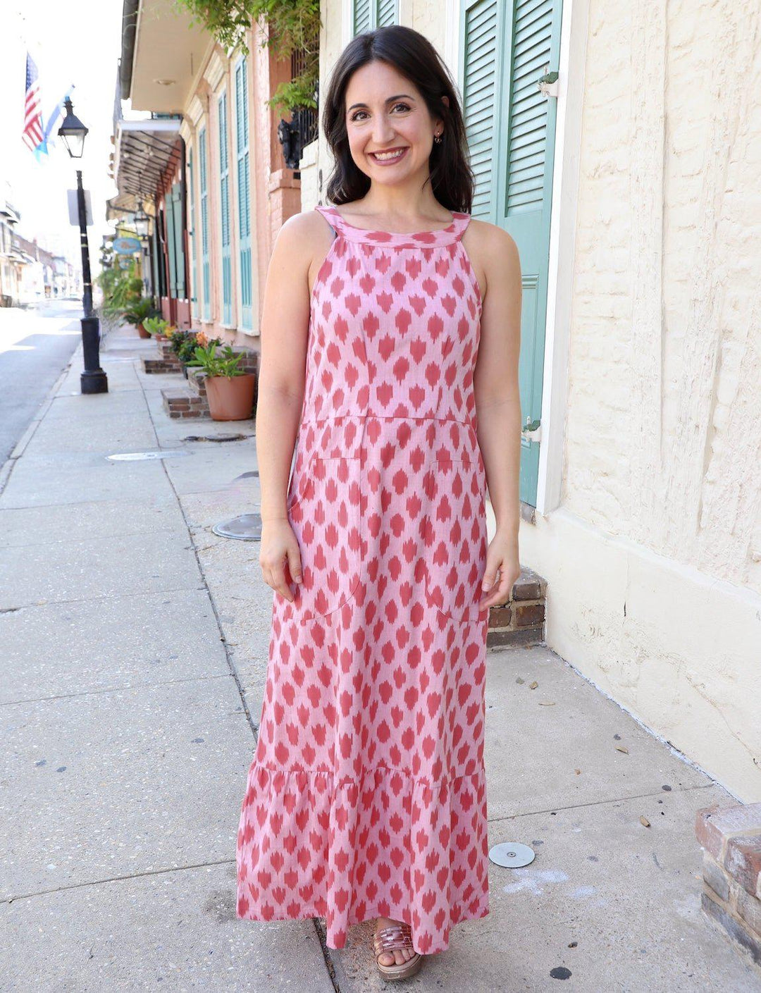 Coraline Organic Cotton Maxi Dress