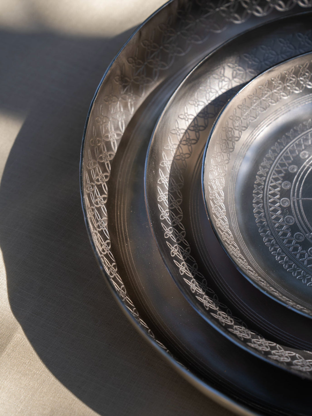 Mandala Trays Assorted - Set of 3