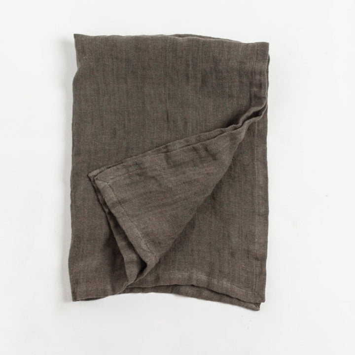Stone Washed Linen Tea Towel