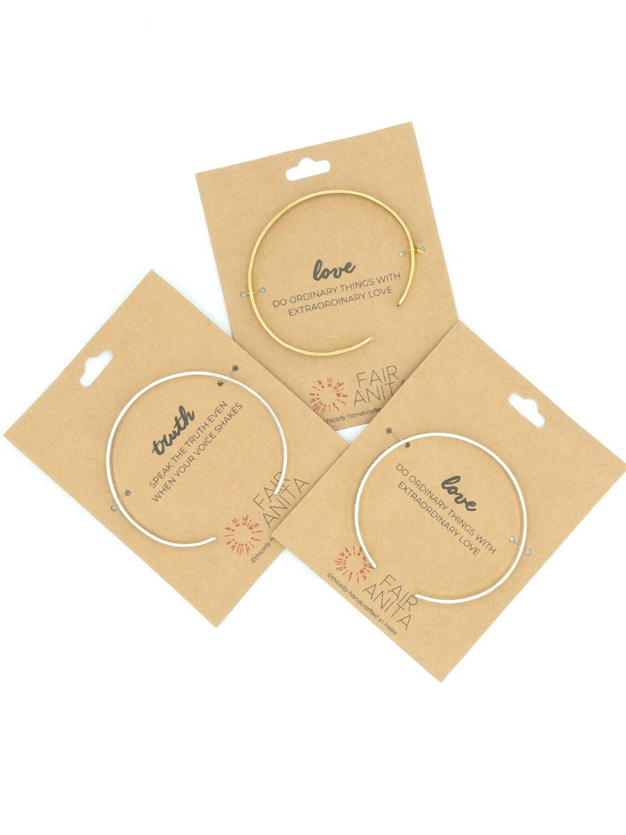 Create Yourself Quote Cuff