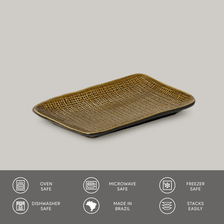 Rectangular Platter Juta Set of 4