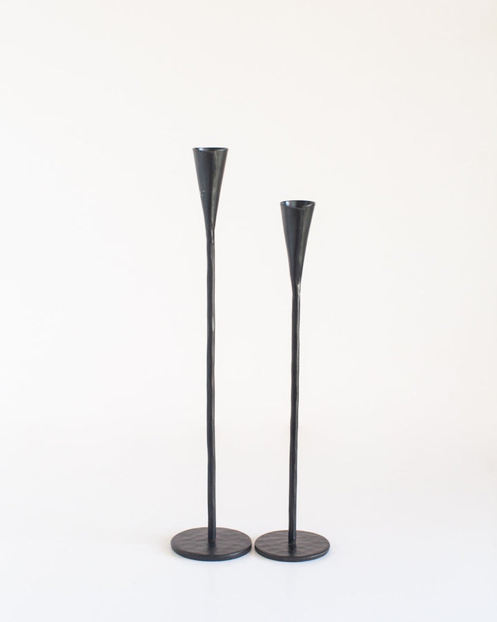 S/2 Phoenix Candlesticks - Brass Finish