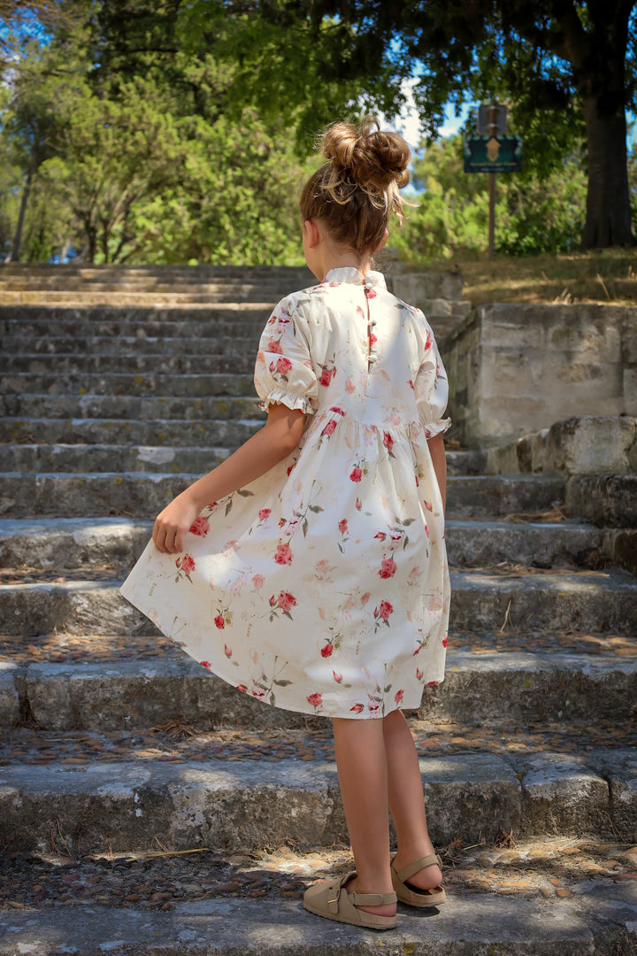 Madeleine Dress | Rose Garden Toile