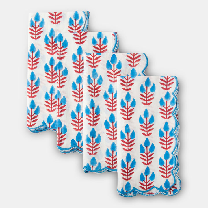 Meadow Handblocked Napkin Set