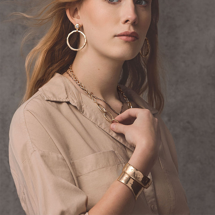 Aura Bronze Earrings