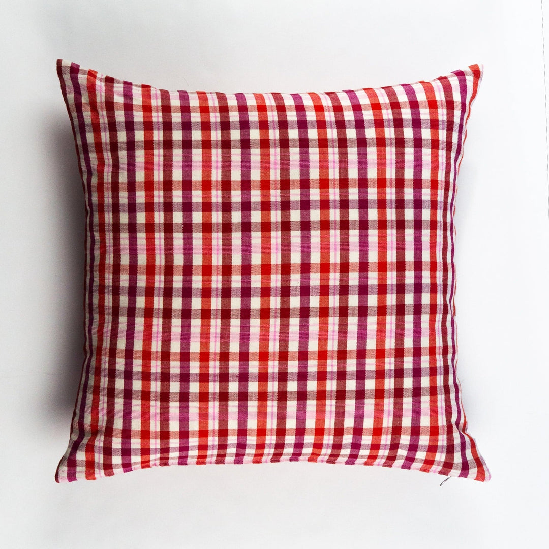 Archive NY Noel Plaid Square Pillow
