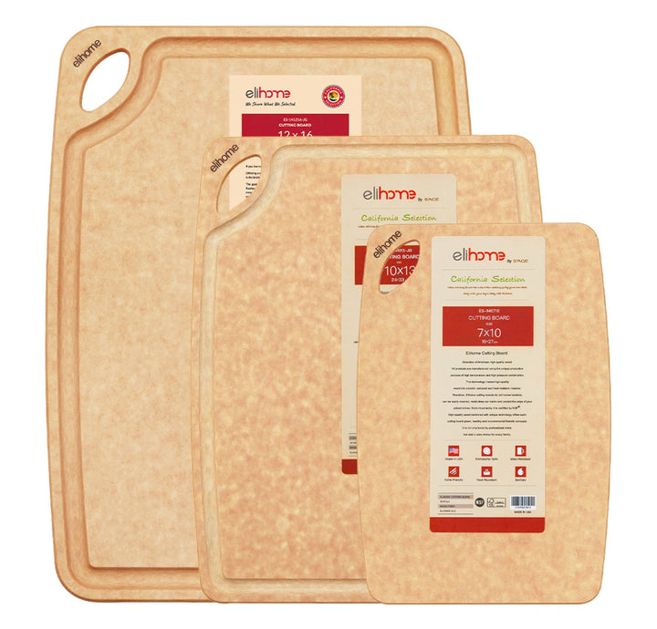 Classic Series 3 Piece Cutting Board Set | S, M, L
