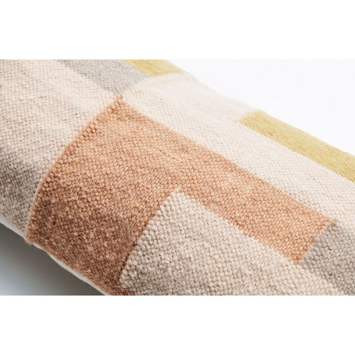 Shale Handloom Cotton Large Lumbar Pillow