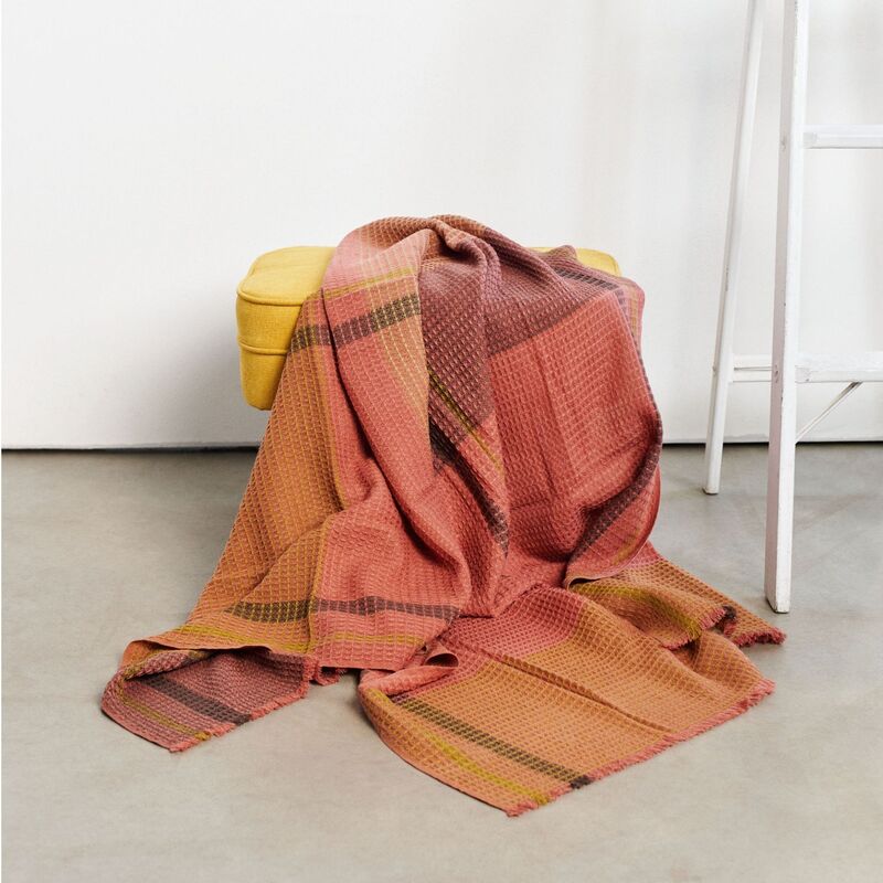 Cocoon Merino Waffle Handloom Throw