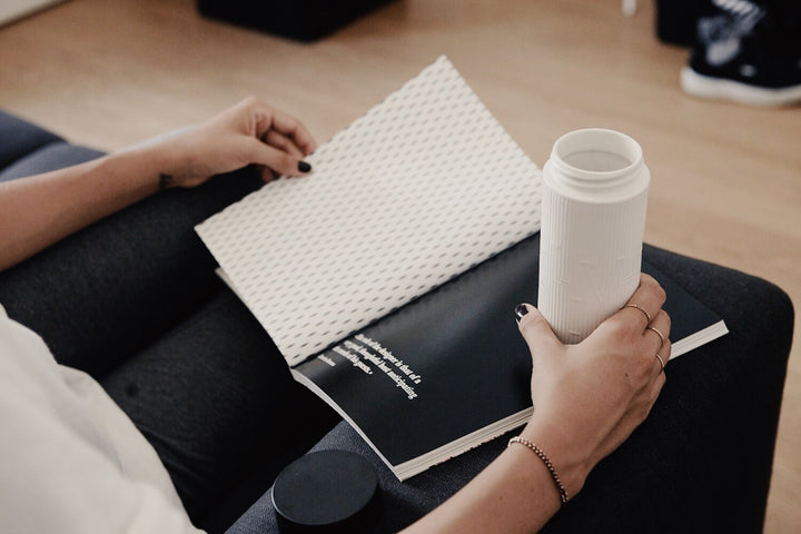 Liven Ceramic Double- Wall Water Bottle