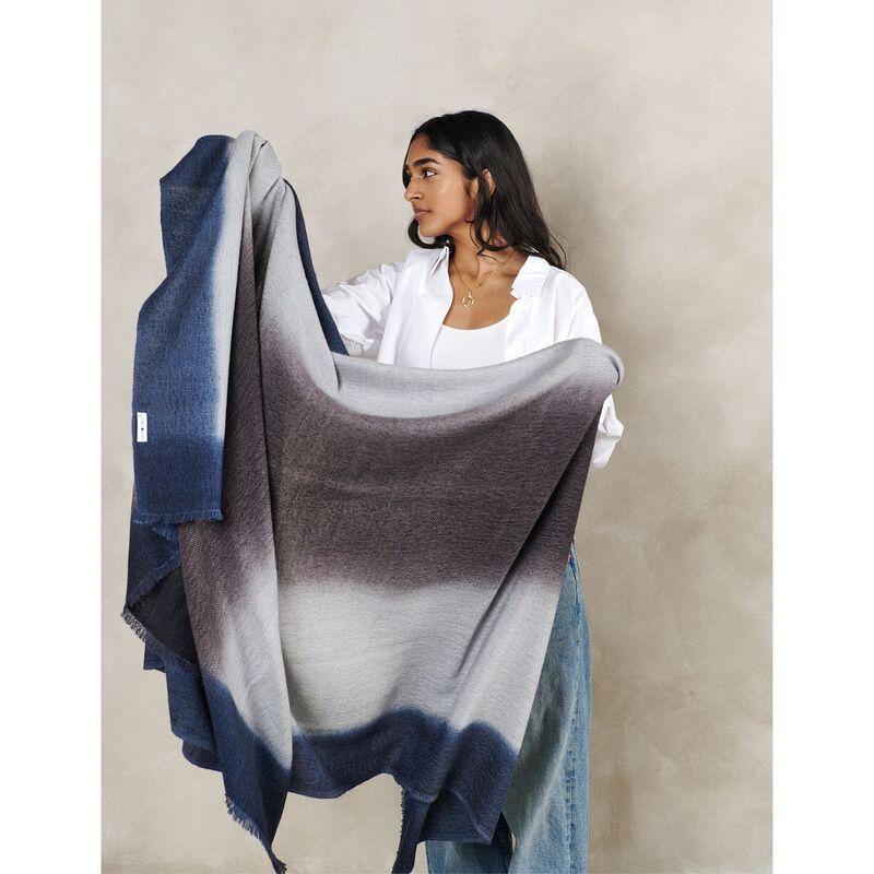 Handloom Handspun Merino Throw