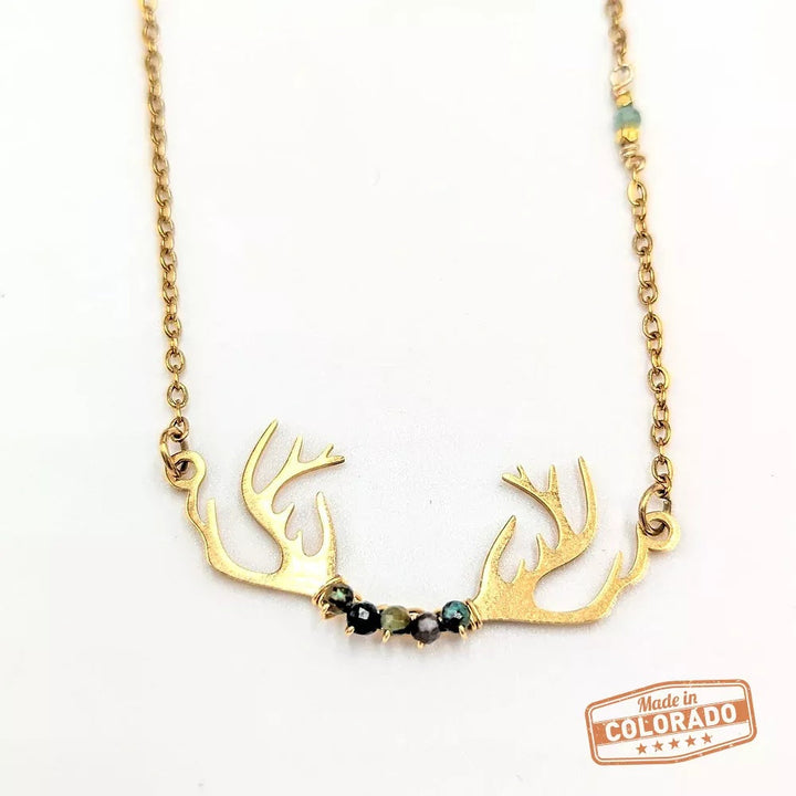 Yurima antler necklace