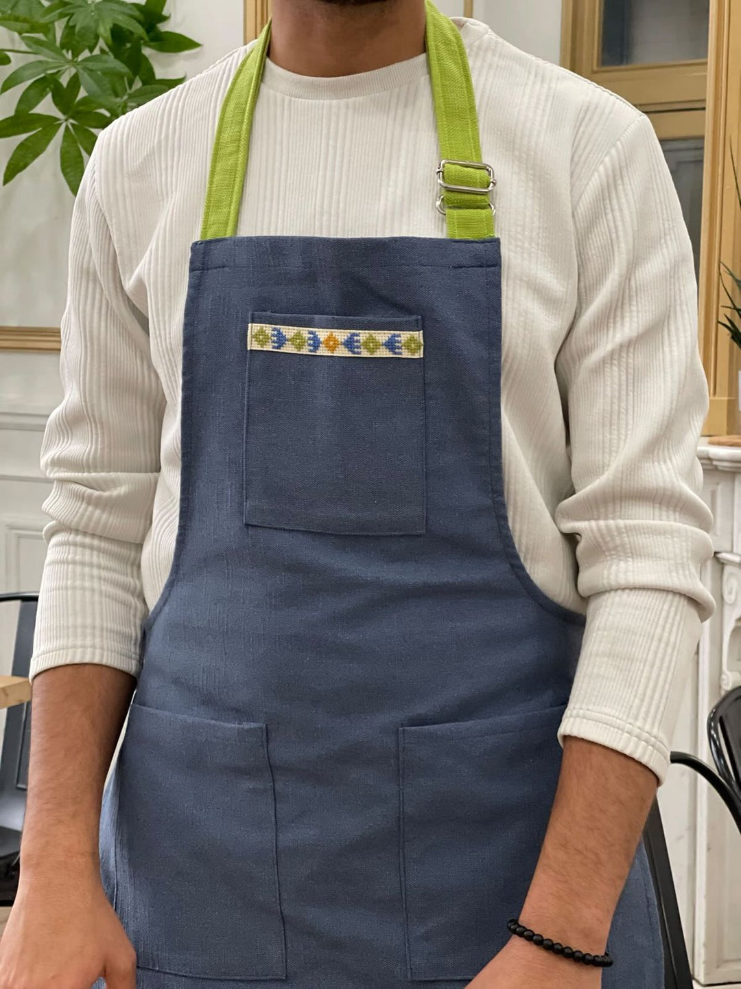 Geometric Unisex Full Apron