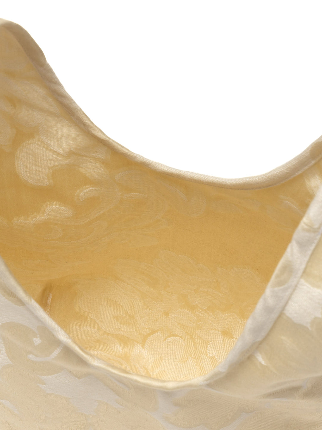 Egg Tote | Vintage Jacquard Botanical Cream