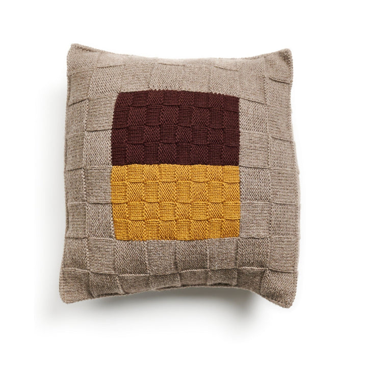 Andes Topaz Hand Knitted Andes Wool Pillow