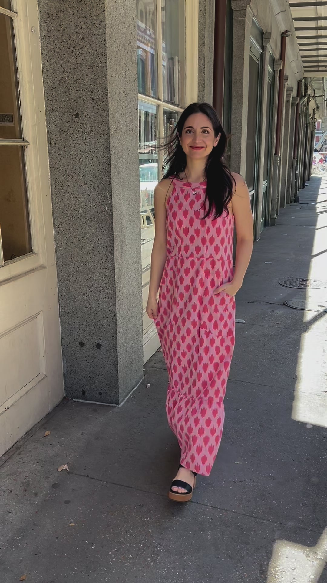 Coraline Organic Cotton Maxi Dress