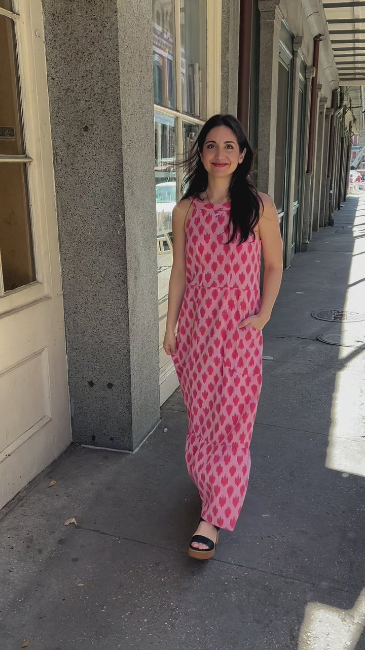 Coraline Organic Cotton Maxi Dress