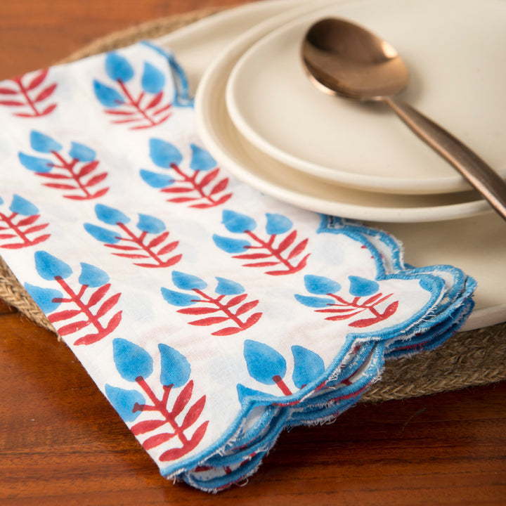 Meadow Handblocked Napkin Set