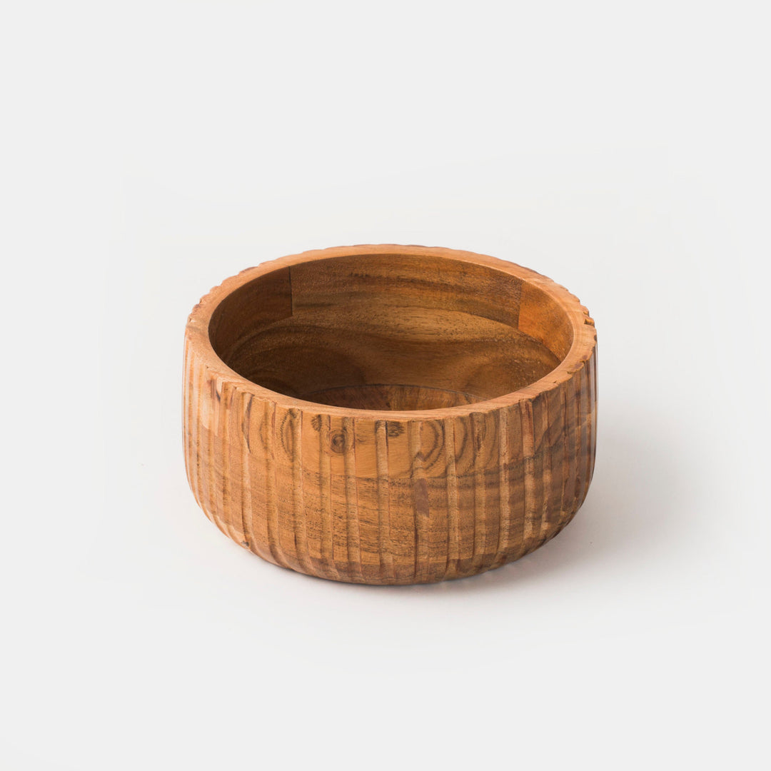 Etta Acacia Wood Bowls