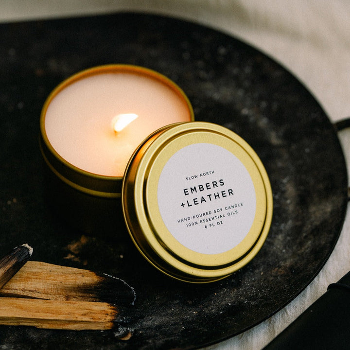 Embers + Leather | Vetiver + Cedar + Patchouli