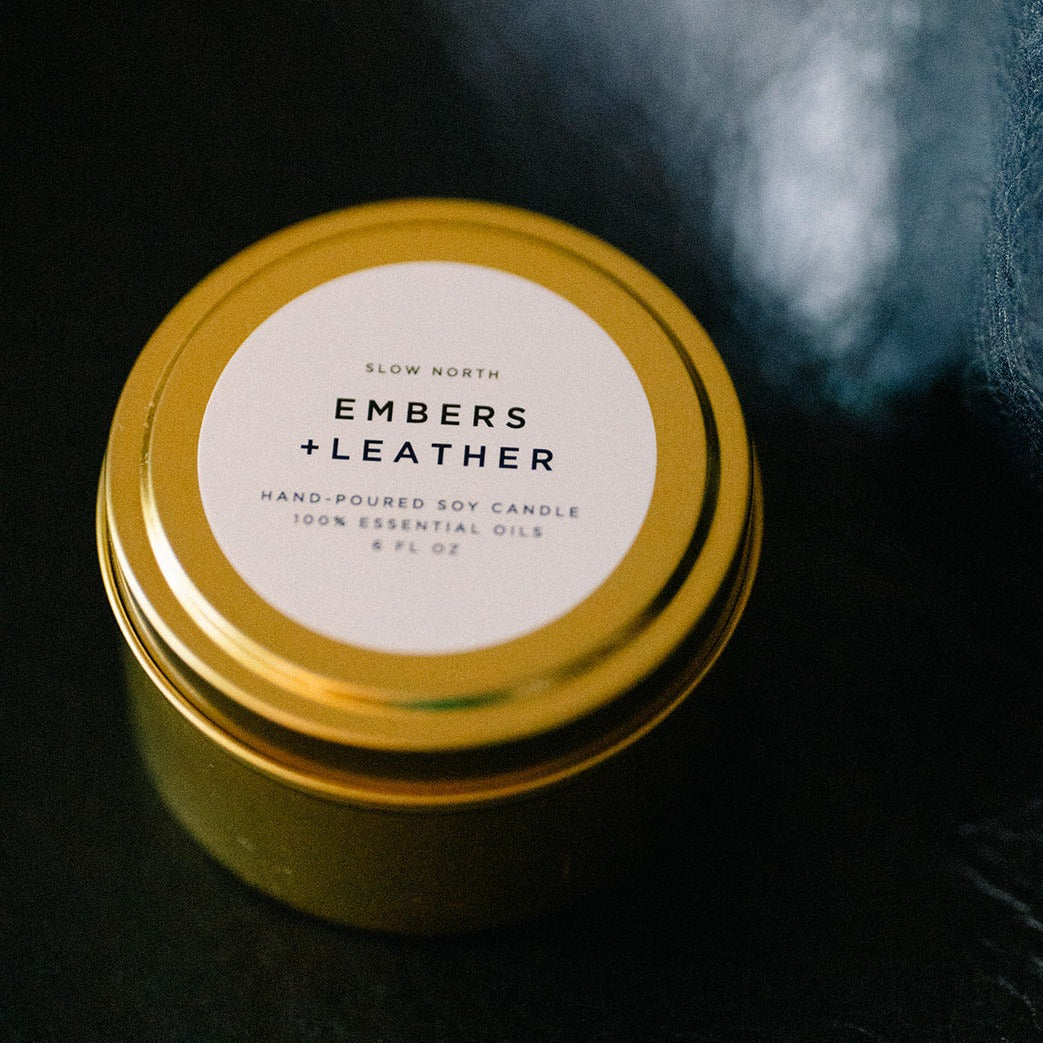Embers + Leather | Vetiver + Cedar + Patchouli