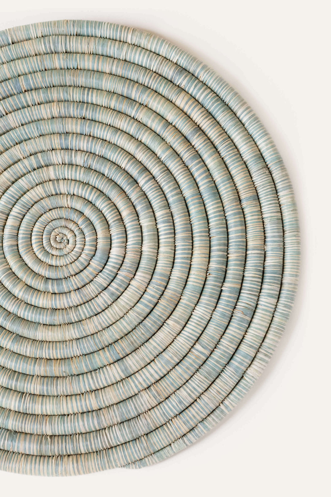 Mixed Raffia Platter