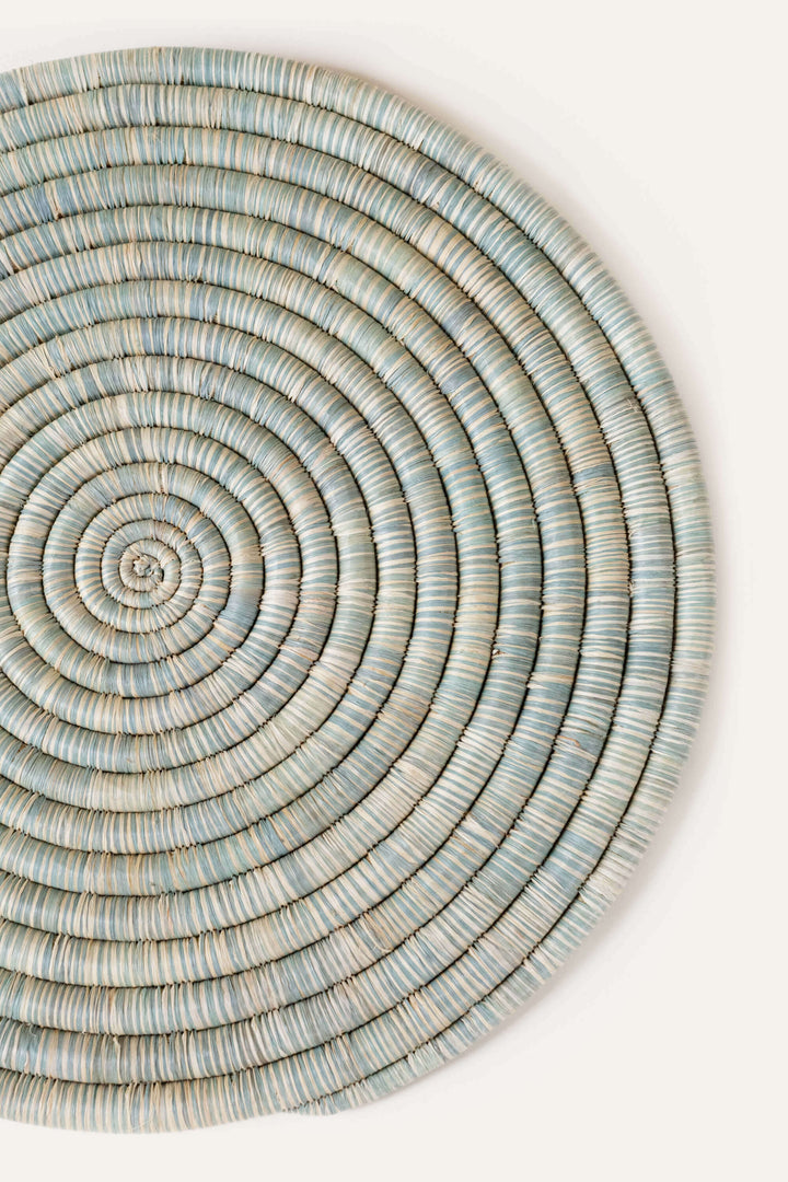 Mixed Raffia Platter