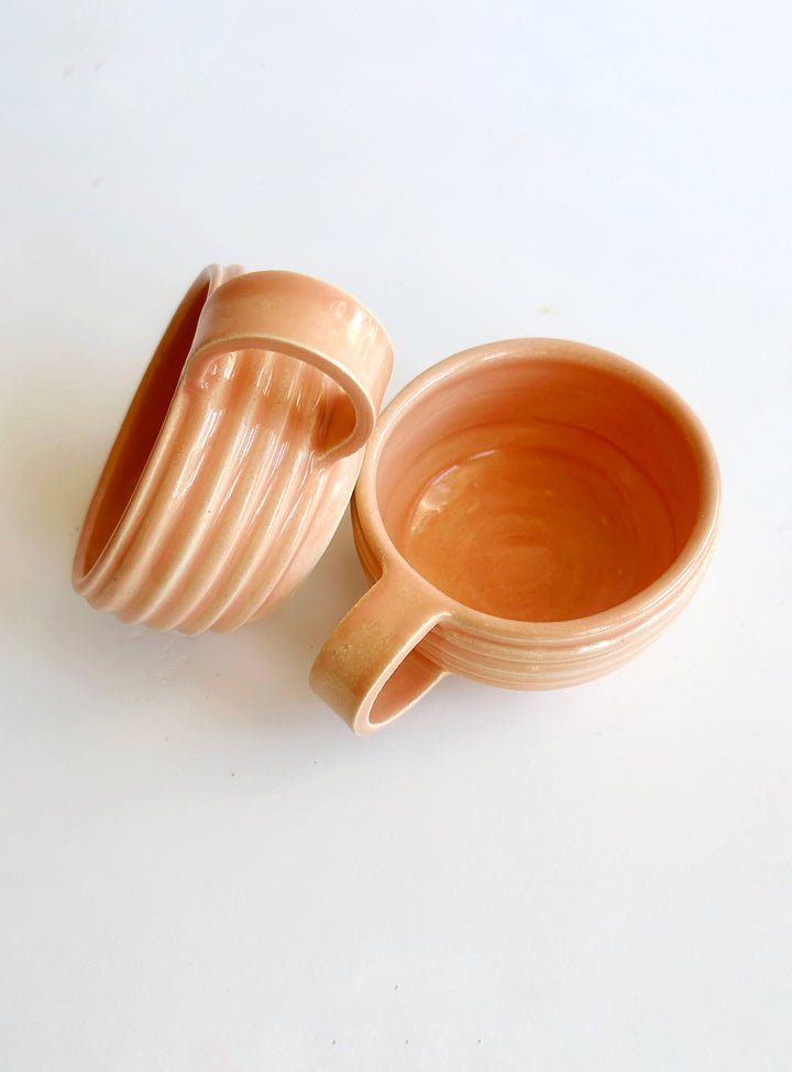 HUNNY CUP Peach (set of two)