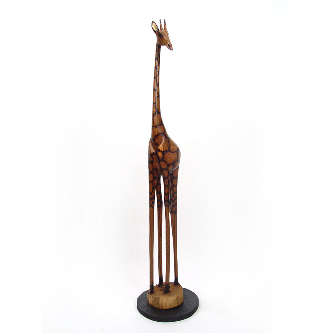 16" Olivewood Giraffe