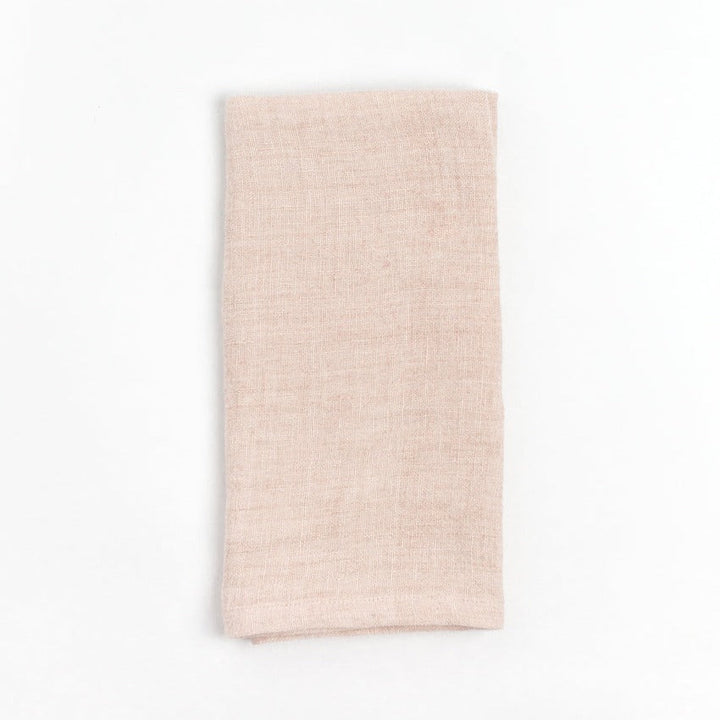 Stone Washed Linen Napkins Set of 4
