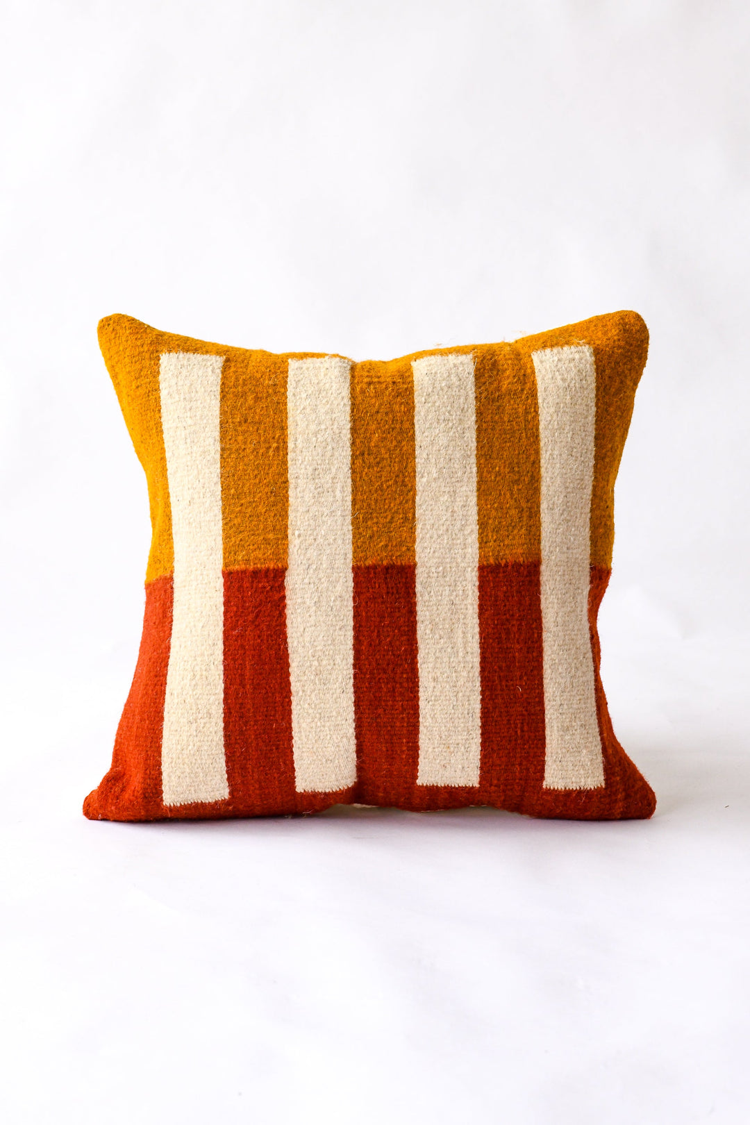LOOM Imports Wool Tri Colored Pillow Nº1