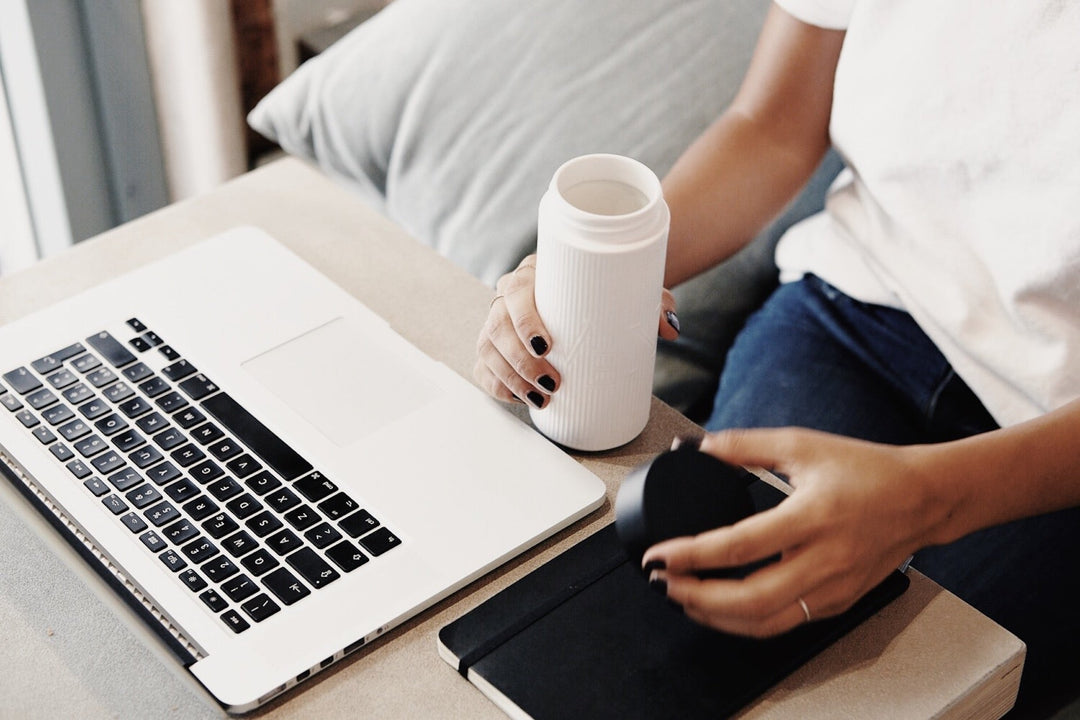 Liven Ceramic Double- Wall Water Bottle