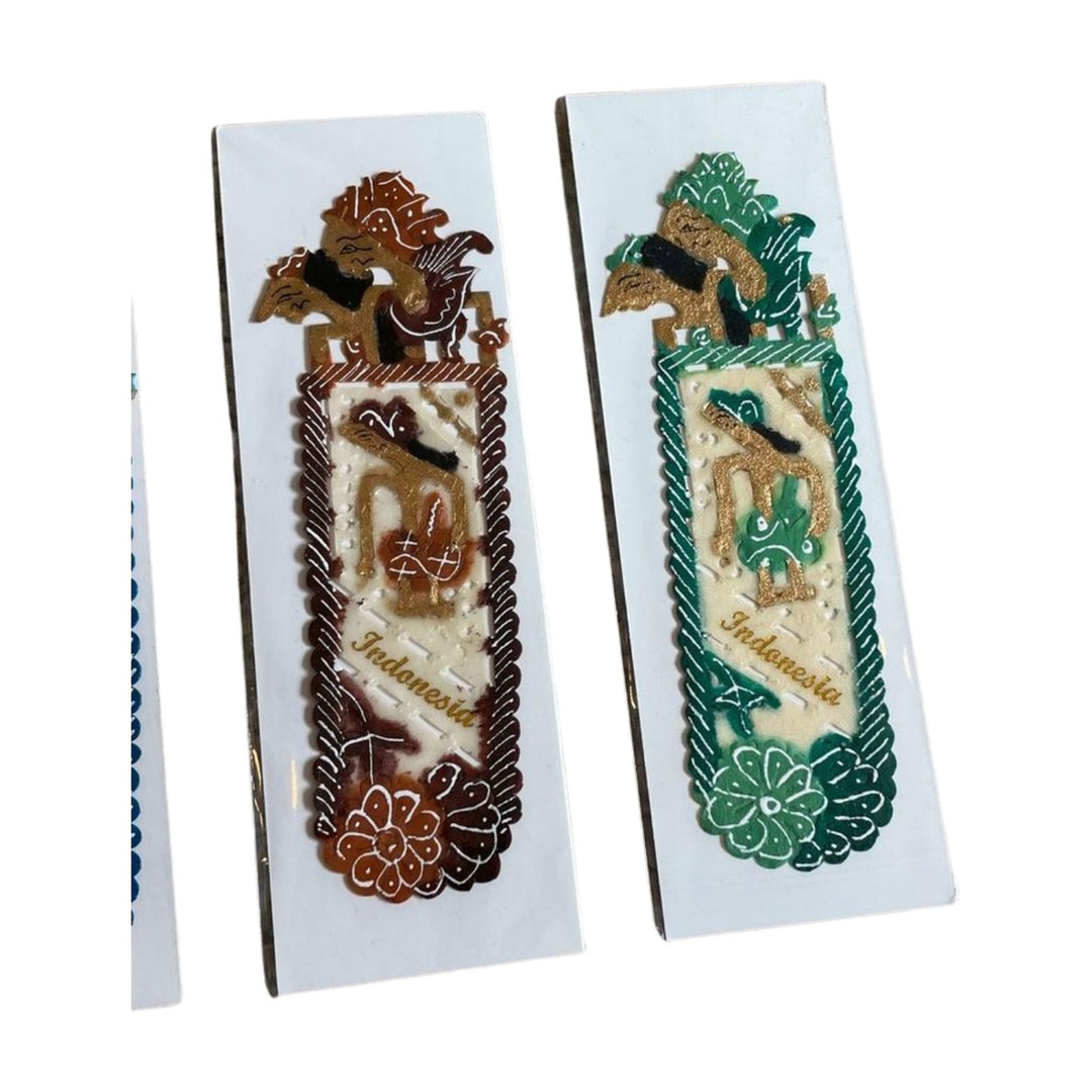 Leather Shadow Puppet Indonesian Wayang Bookmark