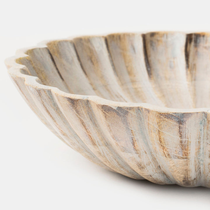 Scallop Serenity Bowls - Greywash