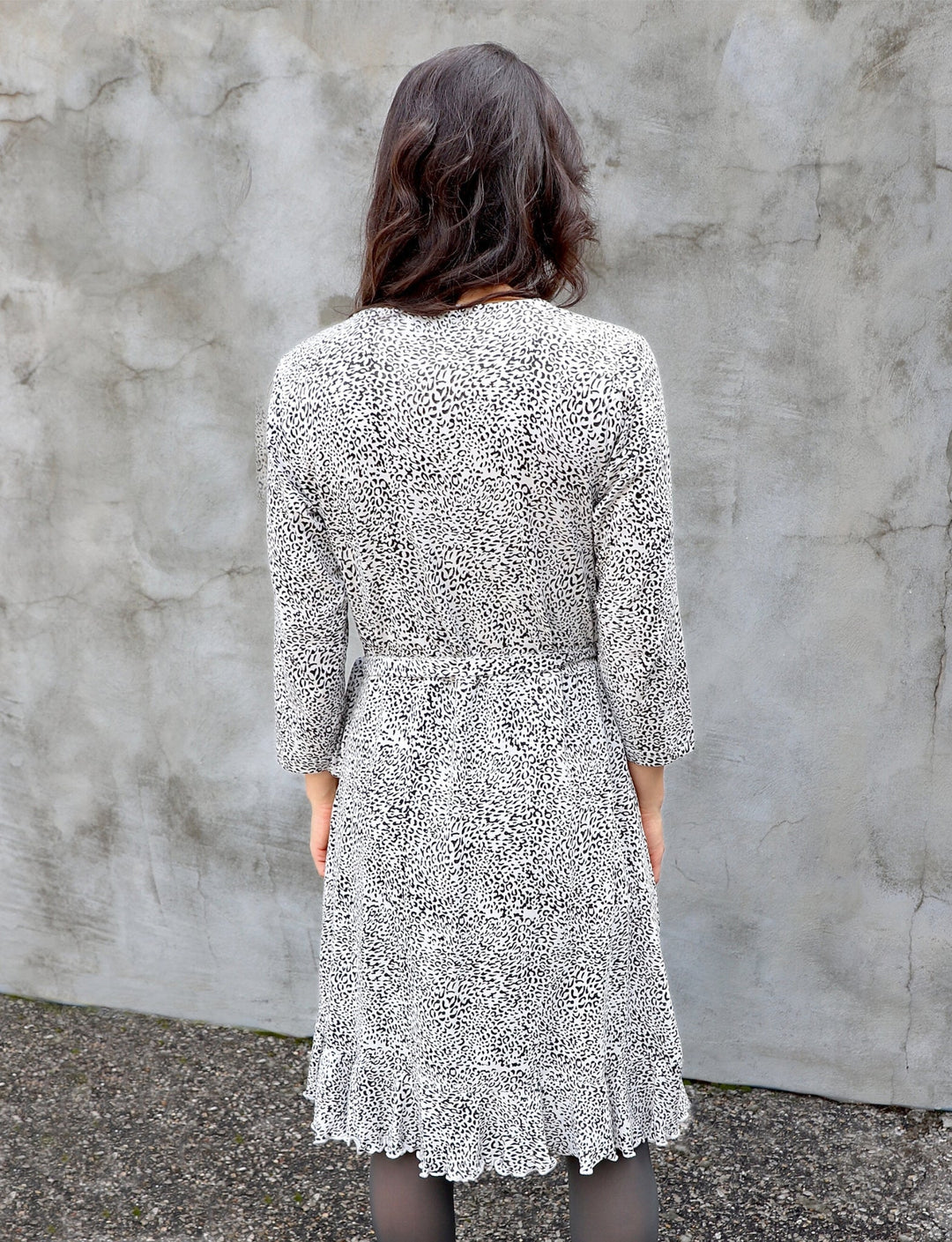 Fierce Flounce Organic Wrap Dress