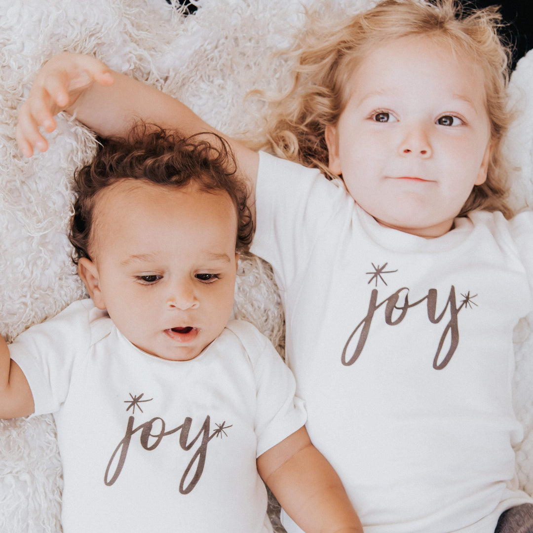 graphic tee | joy black